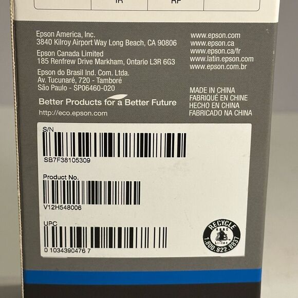 Epson ELPGSO3 RF 3D Glasses - Picture 11 of 12